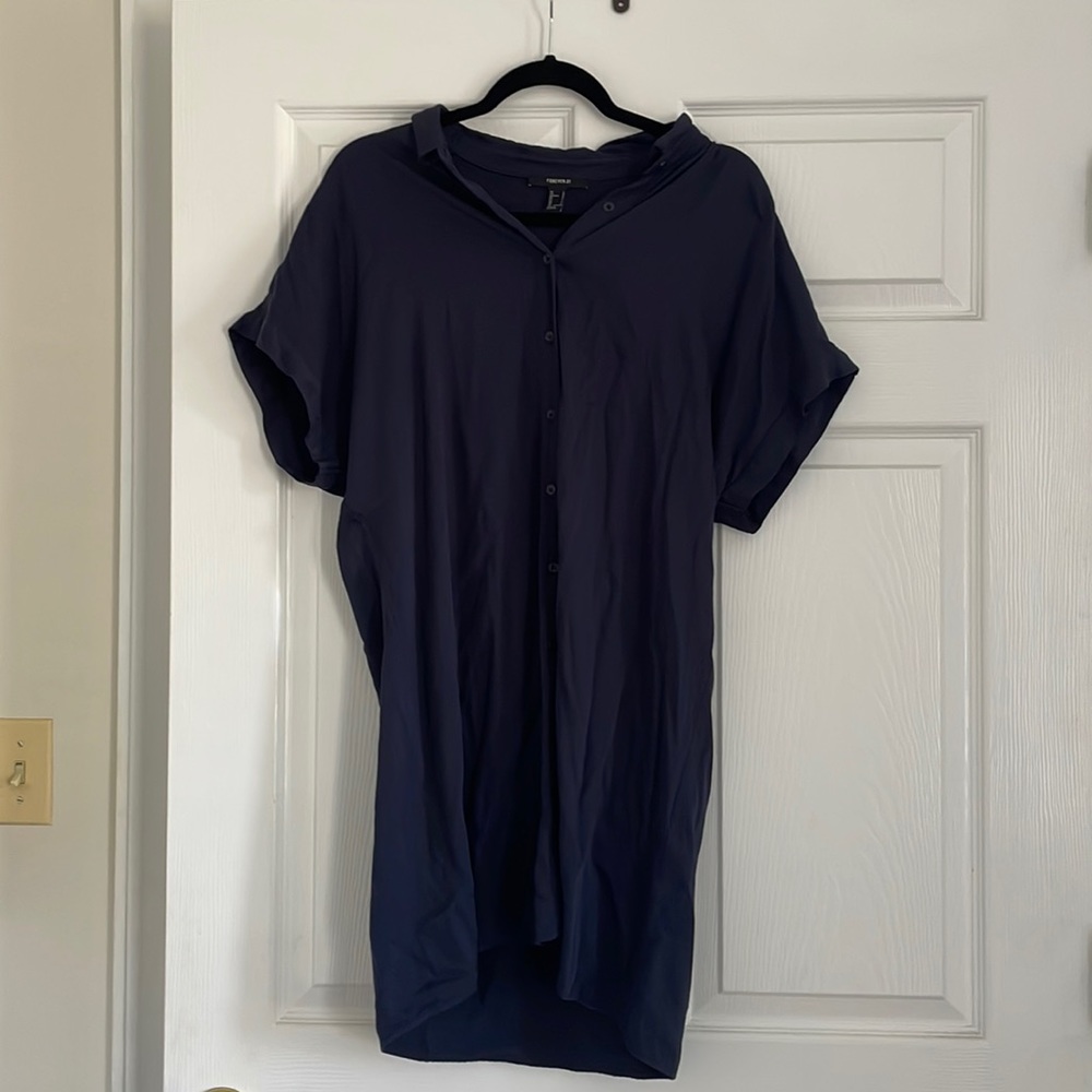 Navy Blue Forever 21 dress!